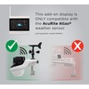 AcuRite Atlas Home Weather Station High-Definition Display for Temperature, Humidity,