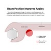 TEKTON 11/32 Inch Angle Head Open End Wrench | WAE83209