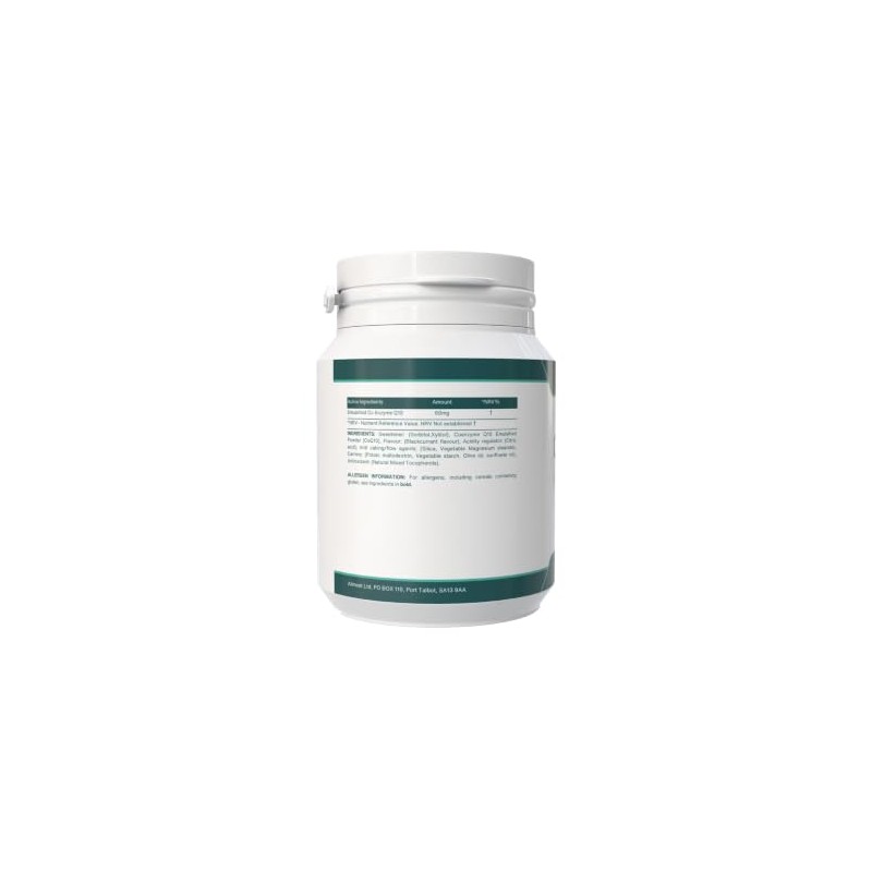 Aliment CoQ10 Chewable Tablets – 60mg Emulsified CoQ10 | Blackcurrant