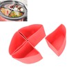 Slow Cooker Divider Liner 4 in 1 Silicone Reusable Leakproof
