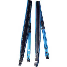 Accordion Straps Leather 60-120 Bass Black / Light Blue, lightblue