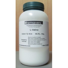 L-Valine, 99.9%, Certified, 100g