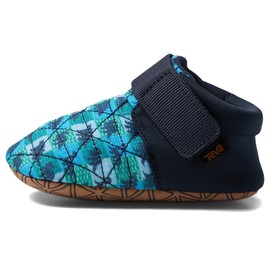 Teva Baby Boys ReEmber Dinoster Infant Moccasin, Blue Dino, 2-3