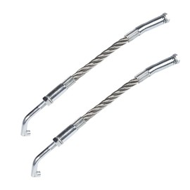 UTSAUTO 2Pcs Snowmobile Ice Scratcher Kit Fit for Polaris Arctic Cat Ski-doo Reverse and Non-Reverse Gear Equipped Snowmobiles Scratchers Ice Scratchers Track Heights 2-1/2"