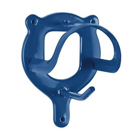 Trensenhalter, Metall, azurblau