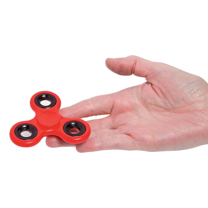Fidget Spinners with Black Trim Assortment - Toys - 12