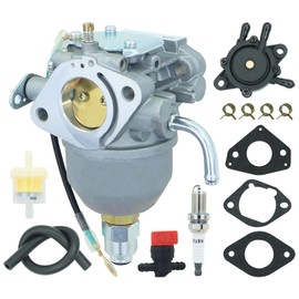 ALRACALL 32 853 07-S Carburetor Replaces for Kohler 32 853 11-S 32 853 03-S 32-853-05-S 24 853 17-S 24 853 50-S Fits for SV710 SV715 SV720 CV18 CV20 CV22S CV725 Models with Fuel Pump Spark Plug