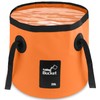 B013 Collapsible Bucket with Handle - Foldable Water Bucket for