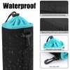 4Pcs Camera Lens Case Bag,4 Sizes Blue Water Resistant Protective