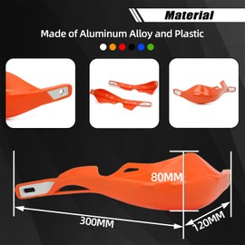 Motorcycle Hand Guards Dirt Bike Hand Guard Universal for 22 mm 28 mm Handlebar