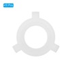 PATIKIL E27 to E14 Lamp Shade Reducing Ring, 15 Pack