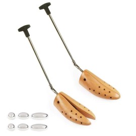 FootFitter Premium Professional Boot Stretcher Set - Pair of Boot Stretchers (2) - Women's Medium (6.5 - 9)
