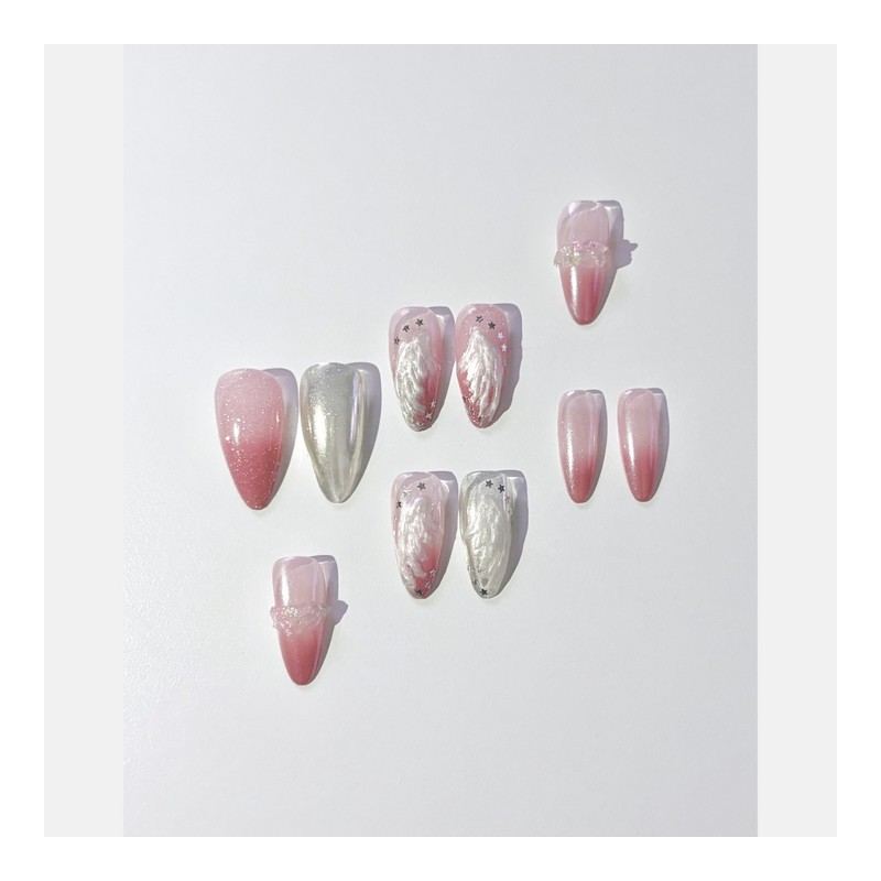 [Dream] Handmade nail tips - Stiletto / [꿈 Dream] 수제네일팁