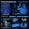 DARKBEAM UV Flashlight 365nm Black Light, 6xLED Quad-core Rechargeable Powerful