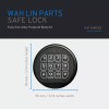 WAH LIN PARTS Gun Safe Lock Replacement Black Keypad with