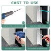 Bompro 2 Pcs Garage Door Seal Mouse Guard, Heavy Duty