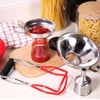 Stainless Steel Canning Funnel Set, Jar Funnel Lifter with Grip
