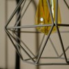 Retro Style Grey Metal Basket Cage Ceiling Pendant Light Shade
