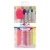 MODA Jelly Gumdrop 7pc Makeup Brush Kit – Colorful Vegan