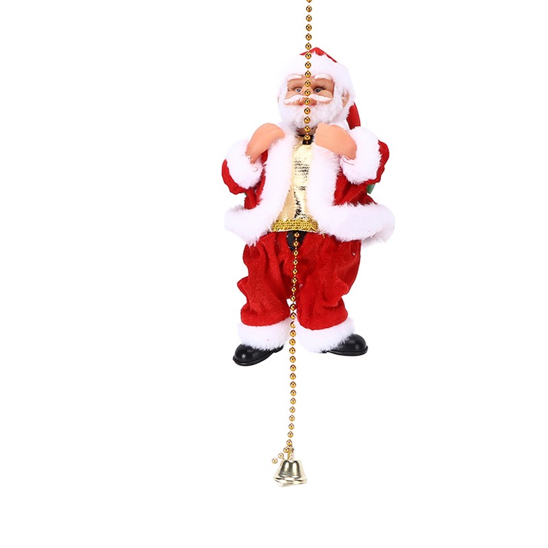 Climbing Santa Santa Climbing The Bead Curtain Christmas Tree Pendants