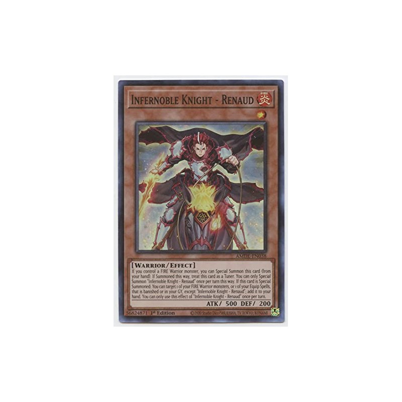Infernoble Knight - Renaud - AMDE-EN038 - Super Rare -