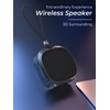 WUIUHOU Portable Bluetooth Speakers, RGB Lights TWS Speakers，Wireless IPX5 Waterproof