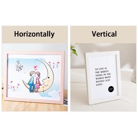 marysgift Picture Frames 6x4 Wedding Photo Frame Gift For Her or Him Gift For All Occasions 10x15cm (White,6")