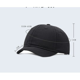 Faringoto Mens Cotton Short Brim Baseball Cap Casual Peaked Cap Women Versatile Equestrian Sun Hat, 01-white