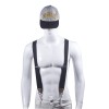 Doloise Mens Suspenders with 3 Swivel Hooks Belt Loops 1.4