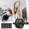 Exercise Wheels For Abs, Abs Workout Equipment With Knee Pad,