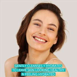 Aveeno Aveeno Calm + Restore Facial Cleanser for Sensitive Skin, Hydrating Gentle Milky Face Cleanser with Nourishing Oat and Feverfew, Hypoallergenic Formula, Fragrance Free, 7.8 FL OZ