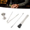 Bartender Kit Bar Tool Set Stainless Steel Cocktail Jigger Muddler