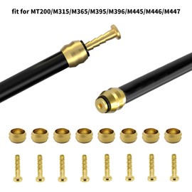 Wjelet Hydraulic Brake Hose Kit, Bike Disc Brake Oil Tube, Hydraulic Brake Cable for SRAM/Shimano BH59, Mountain Bike Road Bicycle Hydraulic Brake Line Tube with Connecting Screw