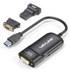 WAVLINK USB 3.0 to HDMI/DVI/VGA Adapter with Audio Port -