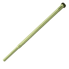 Westbrass D113-03 3/8" x 12" Corrugated Riser for Faucet and Toilet, Polished Brass