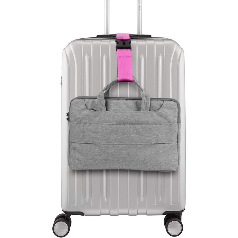 Cosmos Premium Nylon Add-A-Bag Travel Luggage Strap Belt with Quick