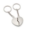 GRAVURZEILE Key Fob – Broken Heart Set of 2 –