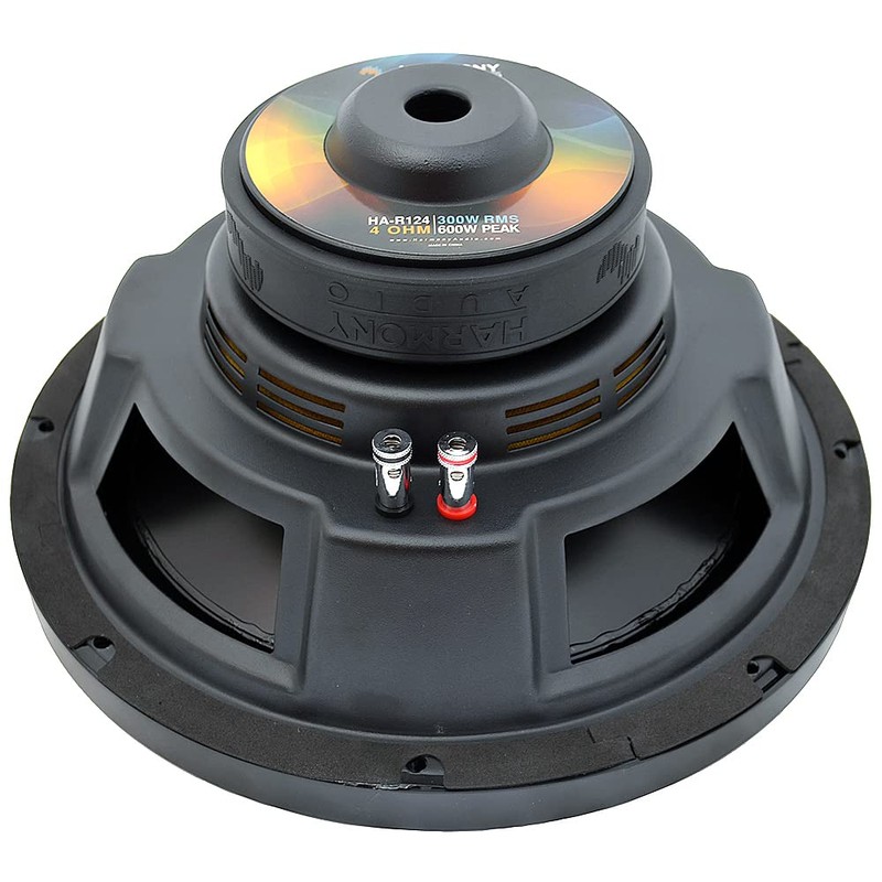 Harmony Audio HA-R124 Car Stereo Rhythm Series 12" Sub 600W