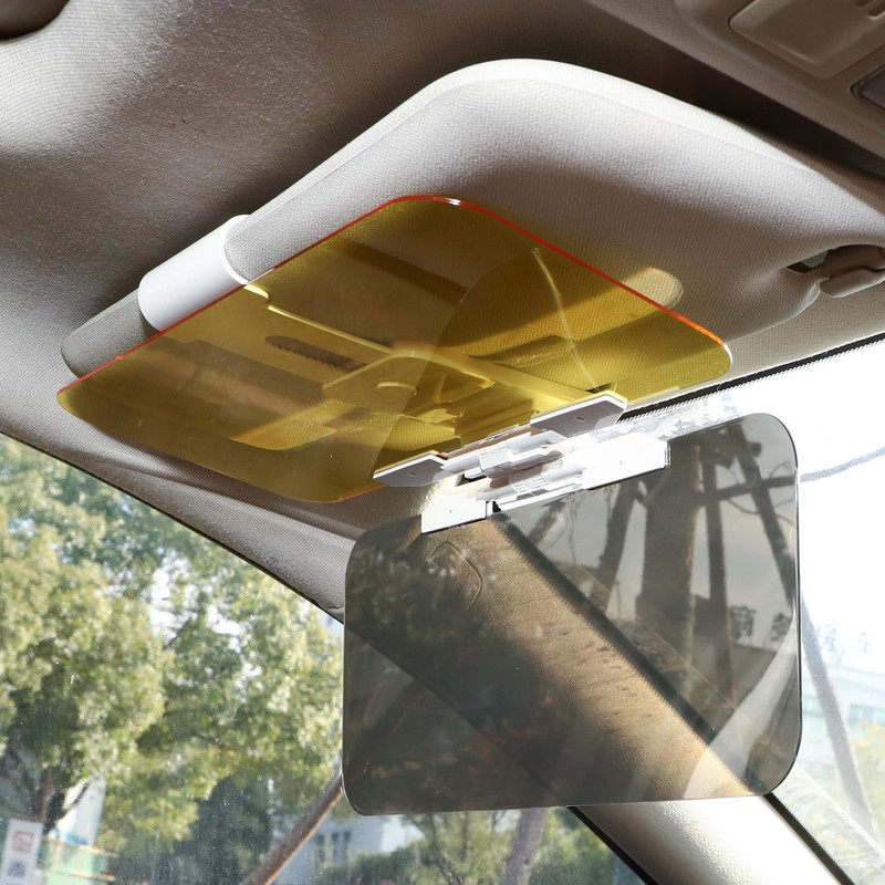 Car Sun Visor, Day and Night Sun Visor, UV Protection,