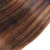 BilltiiWW Highlight P430 Straight Bundles Ombre Straight Bundles Brown and