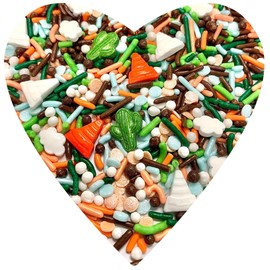 COOL MOM SPRINKLES Radiator Springs Sprinkle Mix (4 oz.) – Cars Themed Sprinkles for Decorating Cakes, Cupcakes, Cookies & Desserts – Mixed in the USA/Gluten-Free