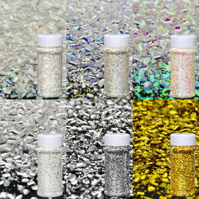 Wholesale 5D Cat Color Shift Glitter Bubble Chunky Glitter Set