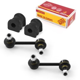 Metrix Premium Chassis Parts - 4 PC Rear Sway Bar Stabilizer End Link & Stabilizer Bar Bushing Kit Fits 2005-2006 Honda CR-V, Replacement K80370, K80369, K200206, Made in Europe