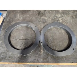 TCB Custom Ford F150 Super Duty Door speakers midrange co-ax mounting adapters 6.5"