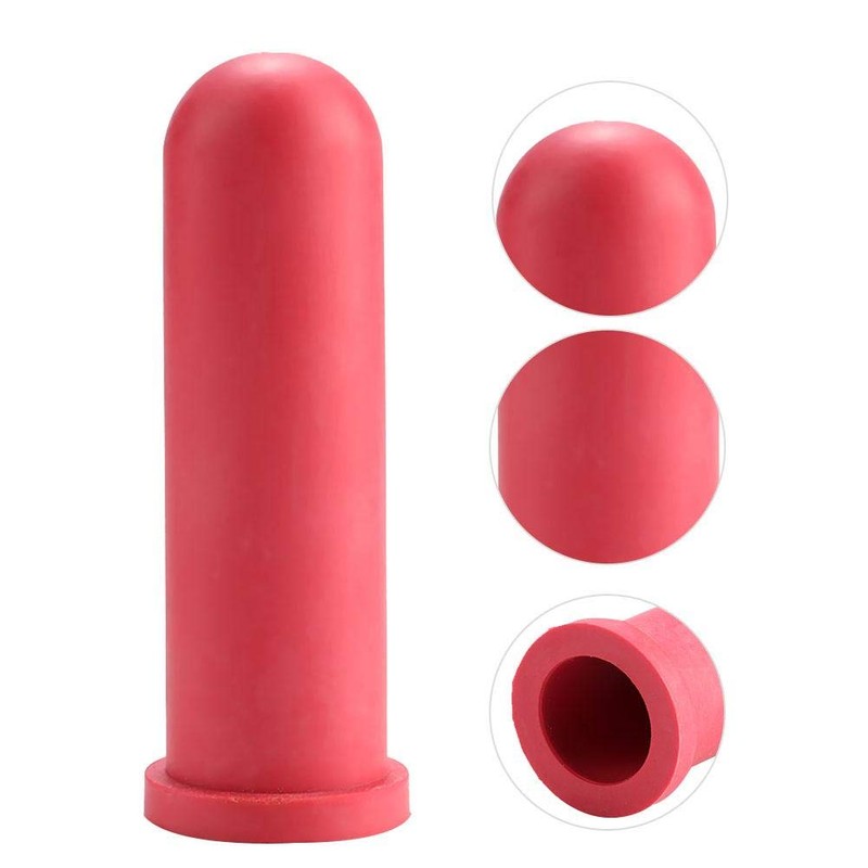 5Pcs Calf Milk Nipple 10cm Length Little Cow Rubber Milk