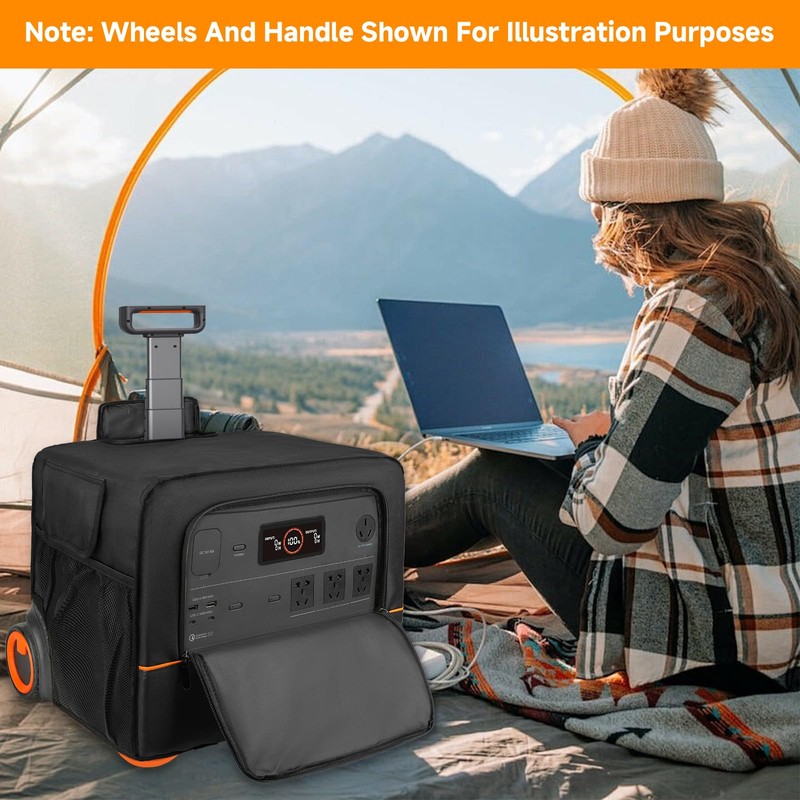 Upgraded Generator Dust Cover Compatible with Jackery Solar Generator 2000
