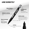 FLYMAX White Marker Paint Pens - Permanent Marker Pens White
