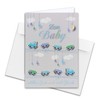 1 x XXL Baby Greetings Card for Birth DIN A4