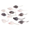 Cat Toy Mouse,Toy 12 Rabbit Fur Mice 14×10×4 12pcs Pet