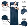Traveler's Pal Sleeping Bag Made from 100% High-quality Cotton -
